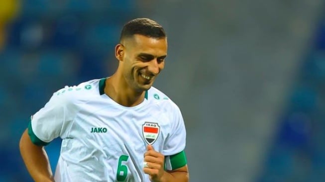 Profil Ali Adnan Pilar Terbaik Irak Yang Akan Absen di Piala Dunia 2026