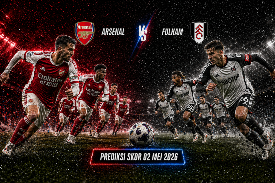 Prediksi Skor Arsenal vs Fulham – 02 Mei 2026