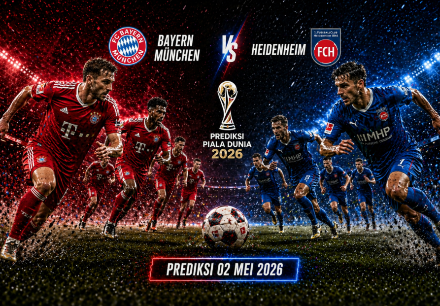 Prediksi Skor Bayern Munich vs Heidenhei – 02 Mei 2026