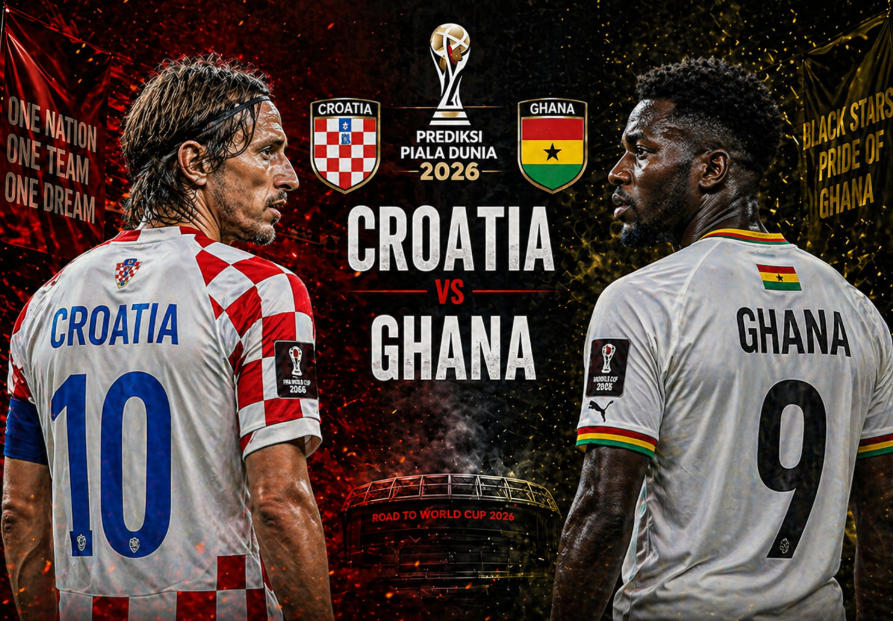 Prediksi Piala Dunia FIFA 2026: Kroasia vs Ghana – Duel Pengalaman