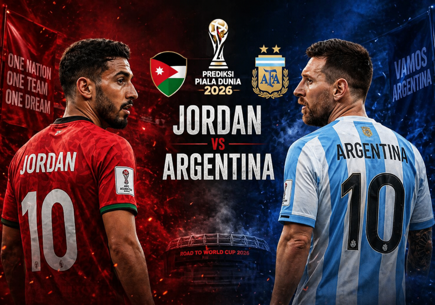 Prediksi Laga Panas Jordan vs Argentina di Piala Dunia FIFA 2026