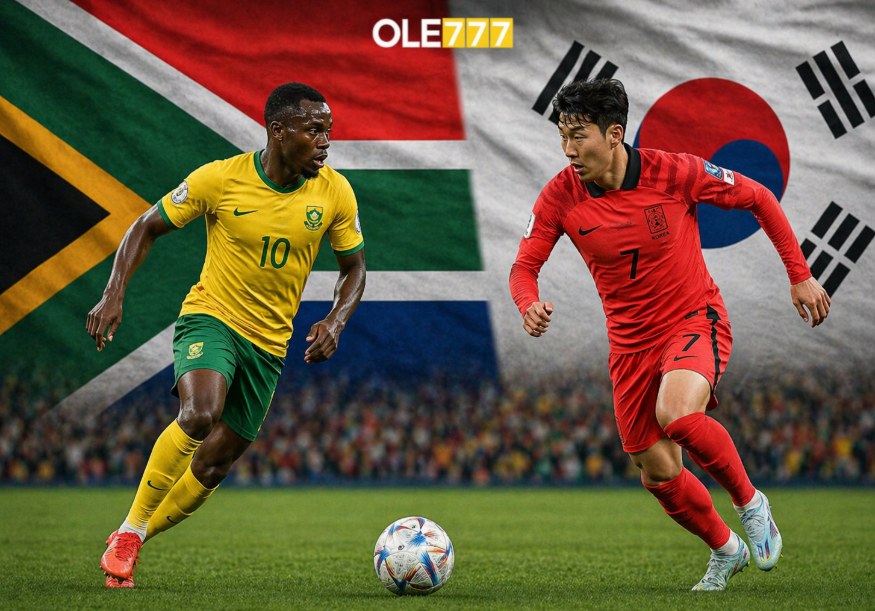 Prediksi Piala Dunia FIFA 2026:Afrika Selatan vs Korea Selatan – Duel Gaya Cepat